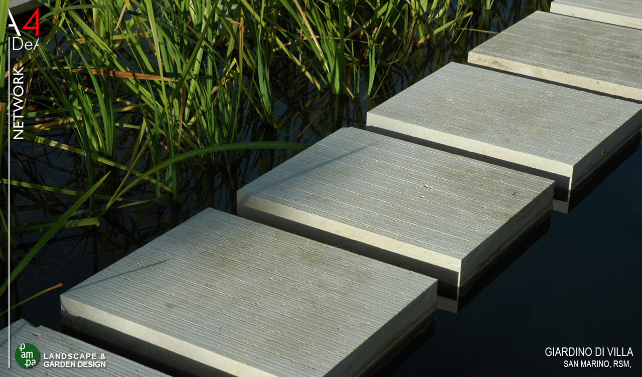 A4idea architettura e interior design giardino di villa a san ...